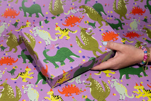 Geschenkpapier "Dinosaurs" / Evermade