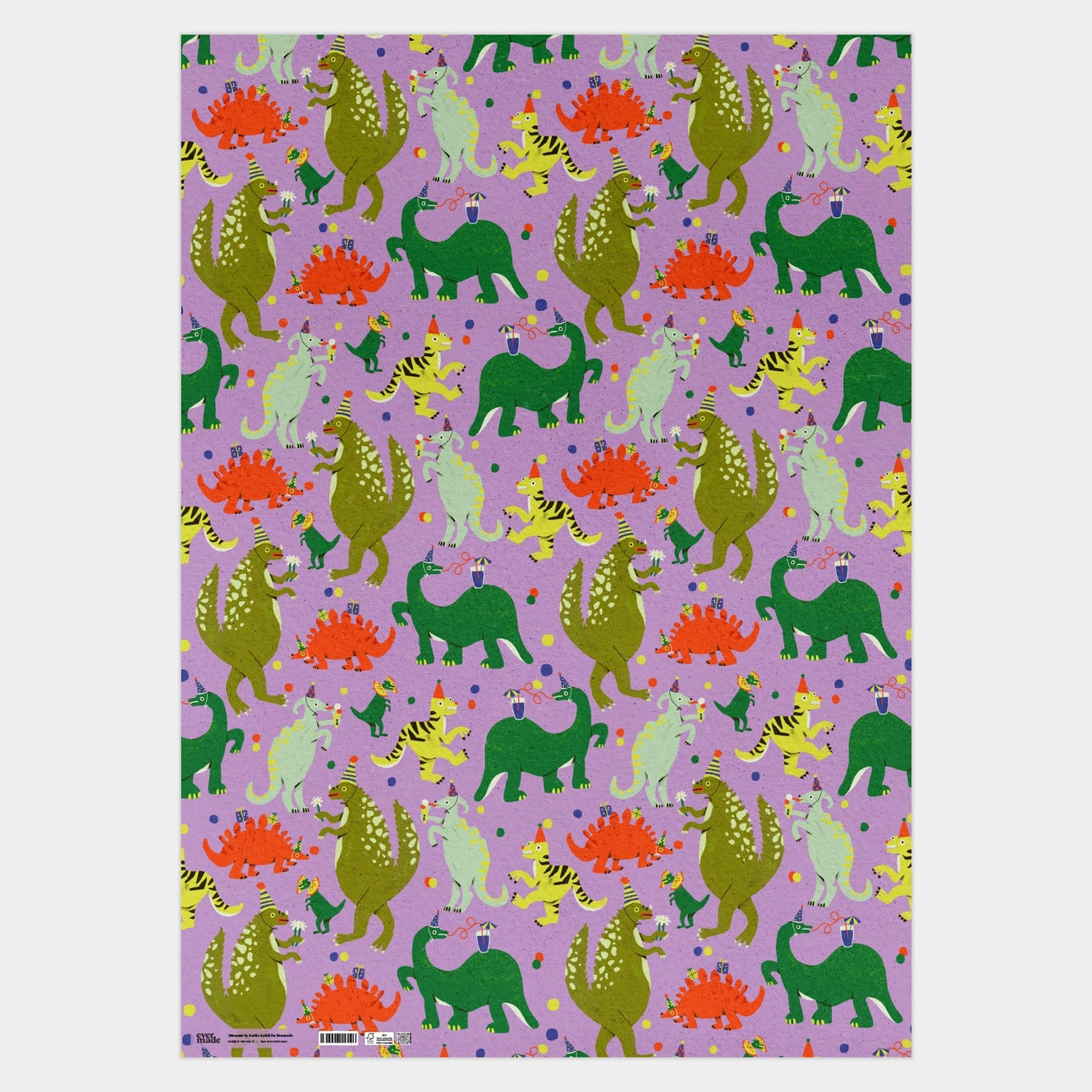 Geschenkpapier "Dinosaurs" / Evermade