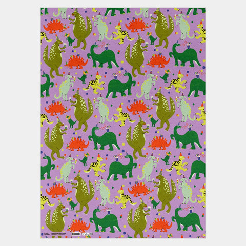 Geschenkpapier "Dinosaurs" / Evermade