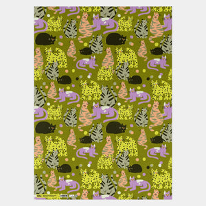 Geschenkpapier "Suprised Cats" / Evermade