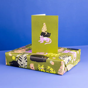 Geschenkpapier "Suprised Cats" / Evermade
