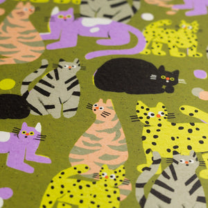 Geschenkpapier "Suprised Cats" / Evermade