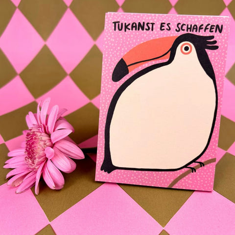 Kleiner Block „Tukanst es schaffen“ / Slinga