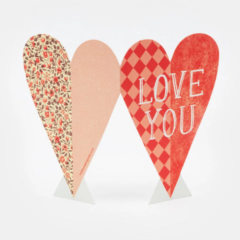 Grußkarte "love you" / Hadley