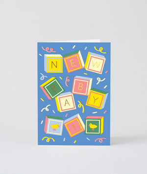 Geburtskarte "New Baby" / Wrap