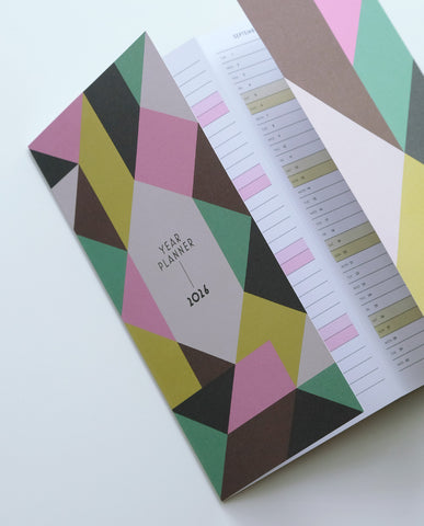 Jahresplaner 2026 „Mosaic" / Haferkorn & Sauerbrey