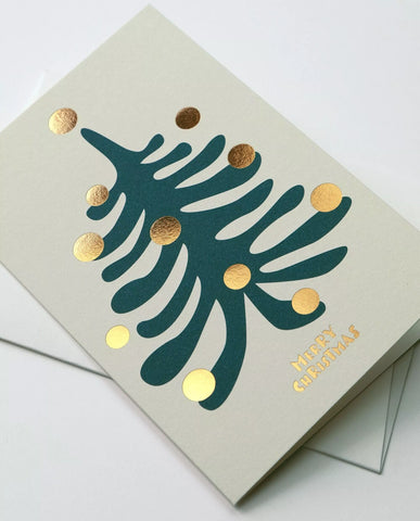 Weihnachtskarte "Juggling Tree" / Haferkorn & Sauerbrey