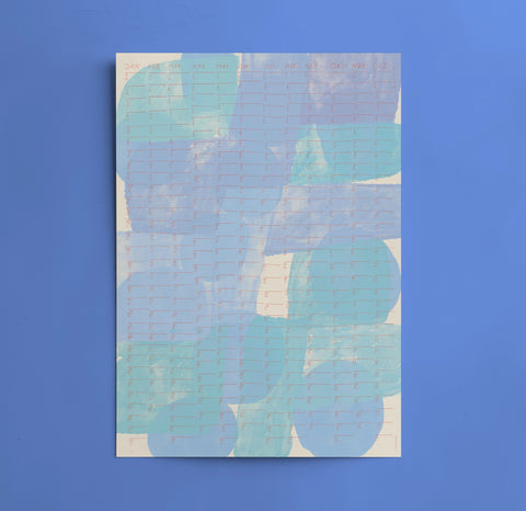 2026 Wandkalender "Watercolour" Din A2 / Human Empire Jan Kruse