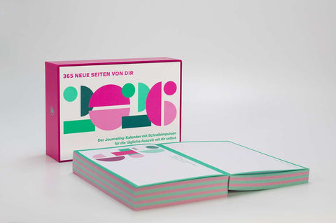 Journaling-Kalender "365 neue Seiten von dir" 2026 / Verlag Hermann Schmidt