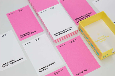 Notizkalender "Was wir lieben: in 365 Tagen" 2026 / Verlag Hermann Schmidt