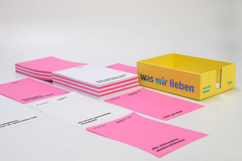 Notizkalender "Was wir lieben: in 365 Tagen" 2026 / Verlag Hermann Schmidt