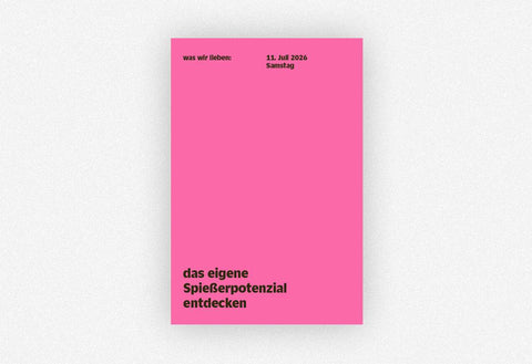 Notizkalender "Was wir lieben: in 365 Tagen" 2026 / Verlag Hermann Schmidt