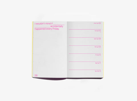 Jahresplaner 2026 Berry Milk  / Julie Joliat