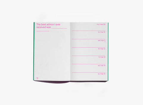 Jahresplaner 2026 Berry Milk  / Julie Joliat