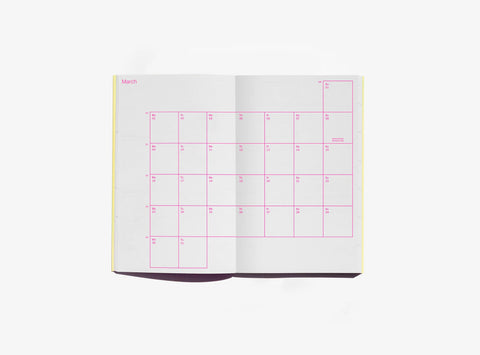 Jahresplaner 2026 Chlorophyll  / Julie Joliat