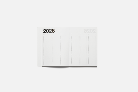 Taschenkalender “No. 137“ 2026 / Marjolein Delhaas