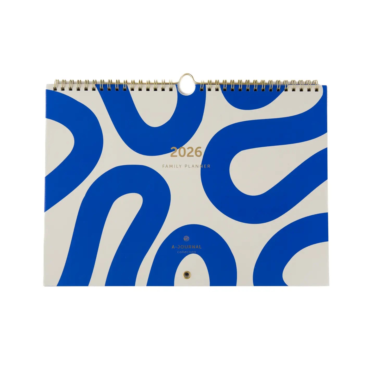 Familienplaner 2026 Blue Flow / A-Journal