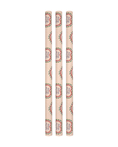 Geschenkpapierrolle „Merry Christmas“ / Ole