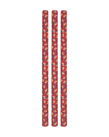 Geschenkpapierrolle „Little Flowers“ Red / Ole