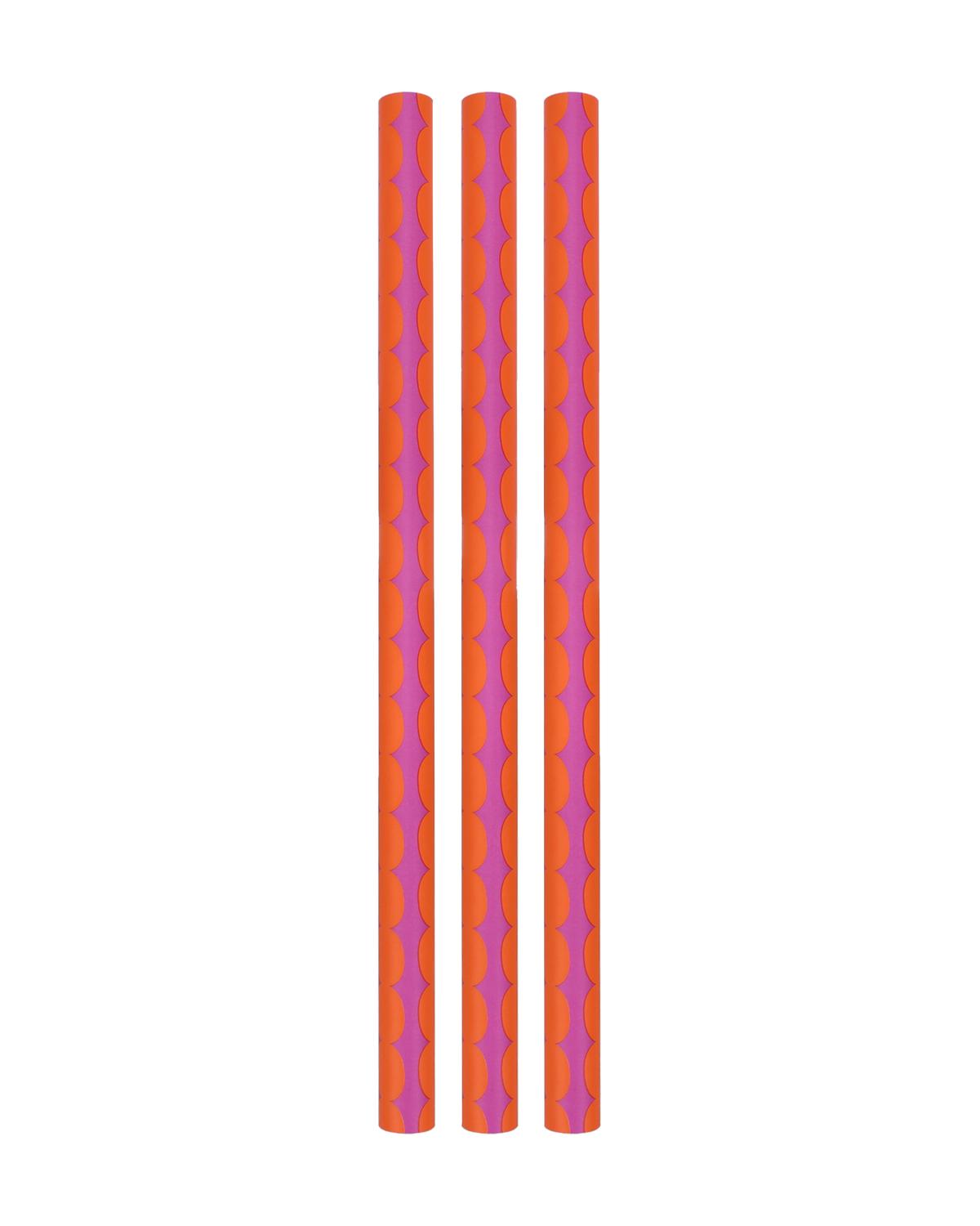 Geschenkpapierrolle „Pebbles“ Orange / Ole