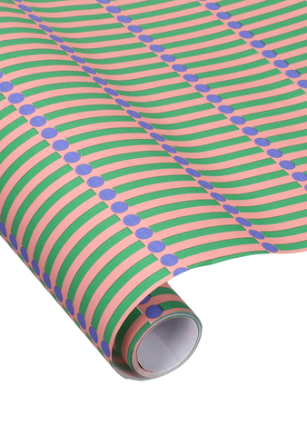 Geschenkpapierrolle „Matches" Litschie / Ole