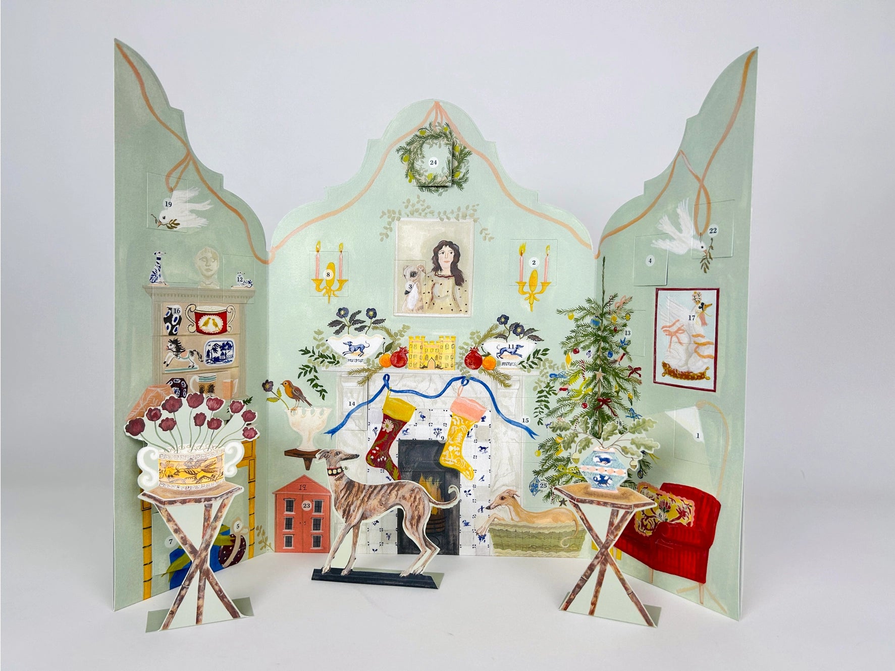 Adventskalender „Dutch Gable“ / Polly Fern
