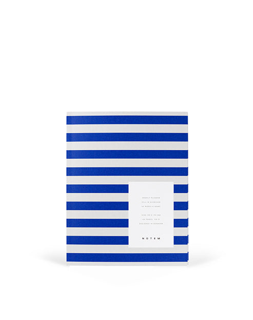 Planner "UMA Weekly Planner, Medium - Bright Blue" / Notem