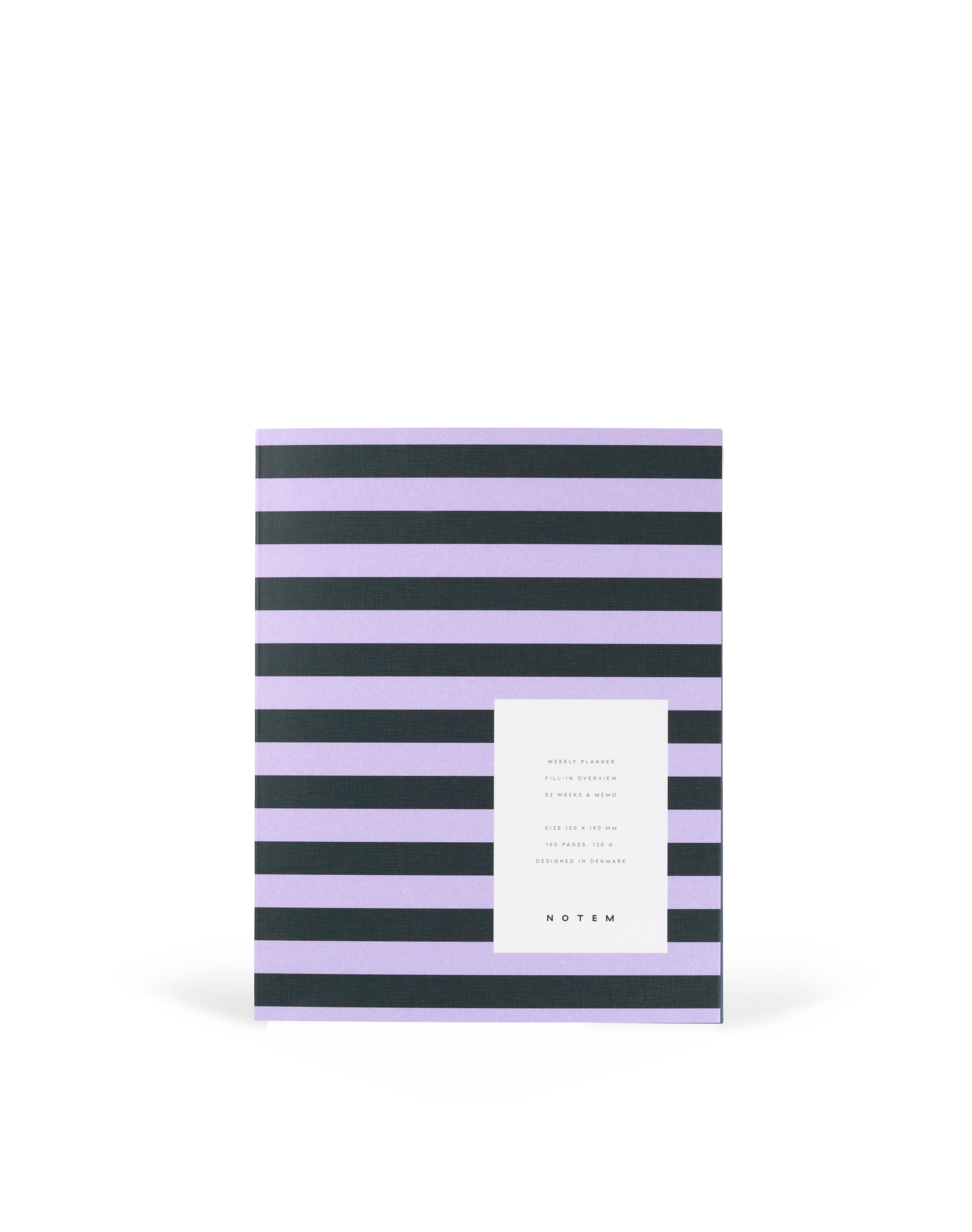 Planner "UMA Weekly Planner, Medium - Rose & Green" / Notem