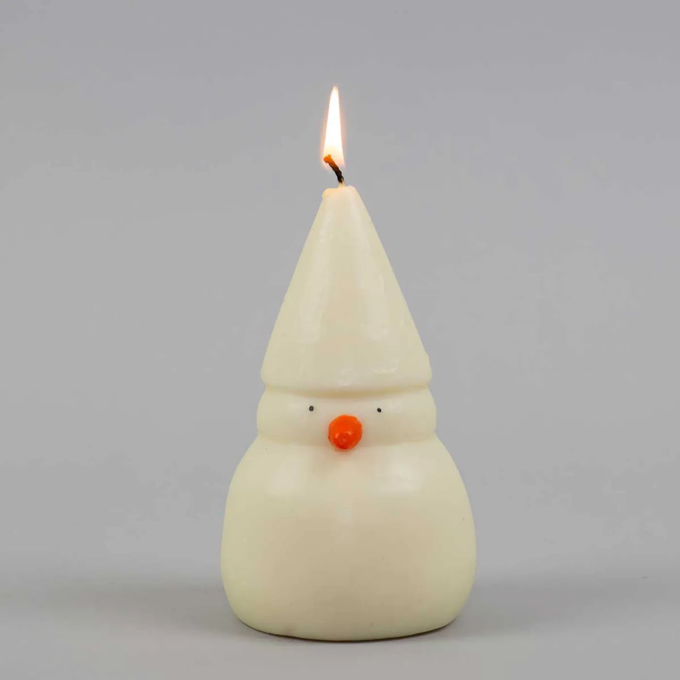 Weihnachtskerze "Snowman Candle" / Afroart