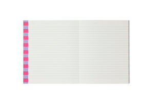 Notizbuch "Uma Medium Check" Lavender / Notem