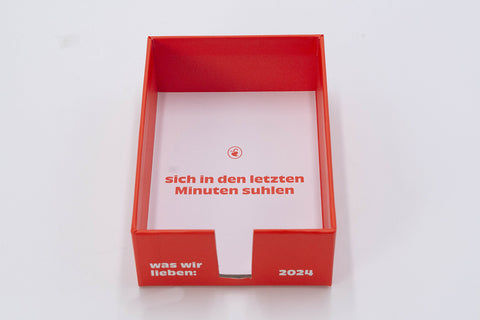 Notizkalender "Was wir lieben: in 365 Tagen" 2024 / Verlag Hermann Schmidt