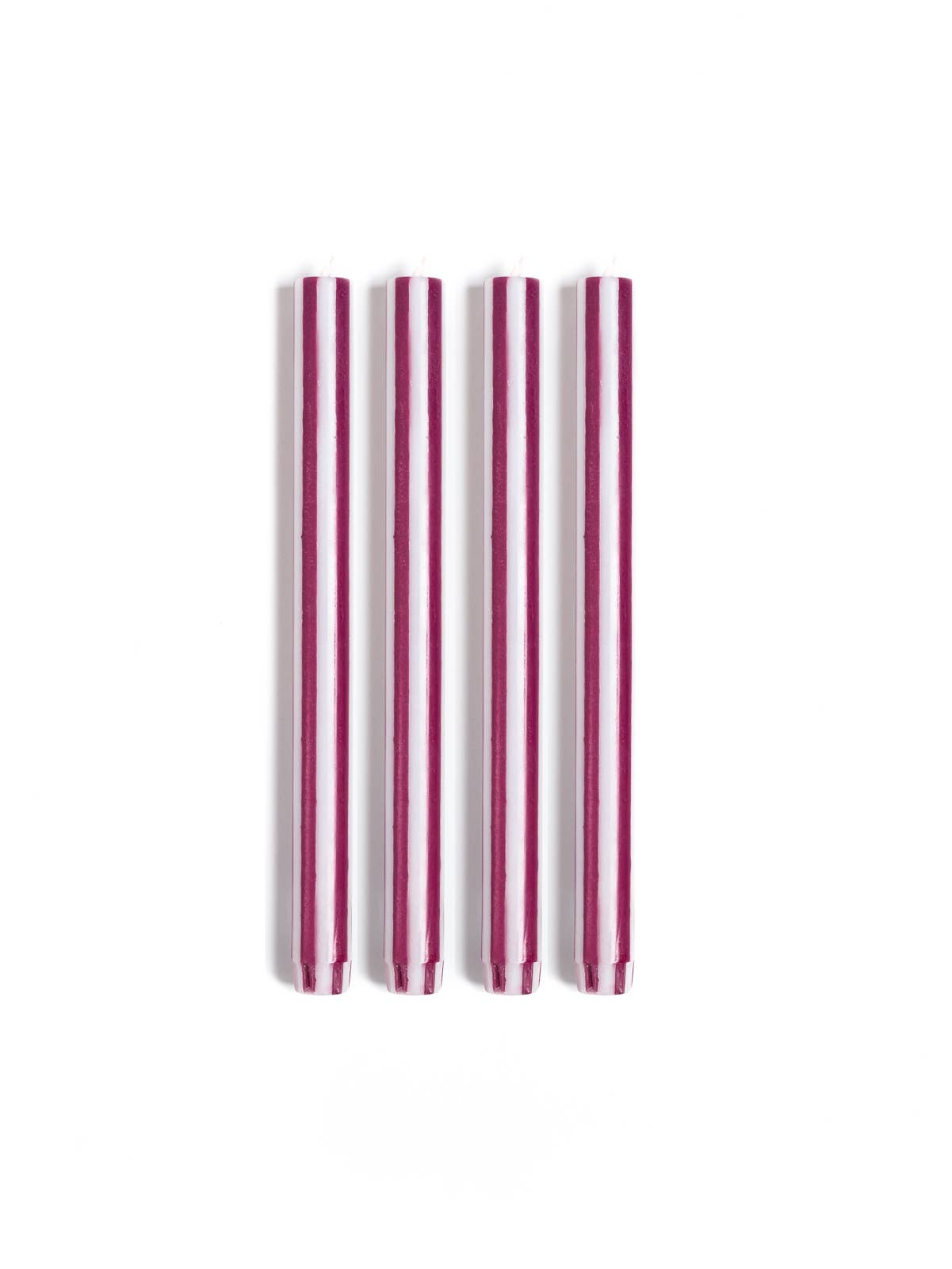 Dinnerkerze "Stripe "