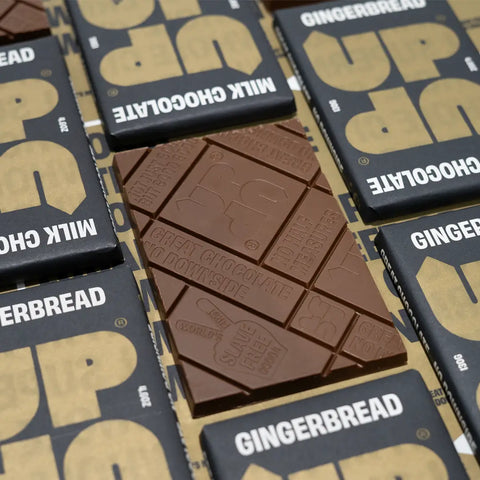 Milchschokolade "Gingerbread" 130g / UP-UP Chocolate