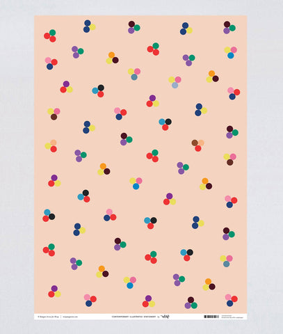 Geschenkpapier 'Dot Cluster' / Wrap