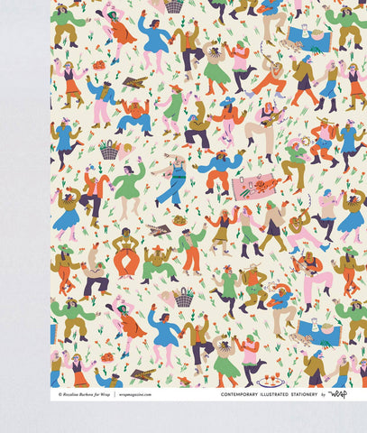 Geschenkpapier „Field Celebration“ / Wrap