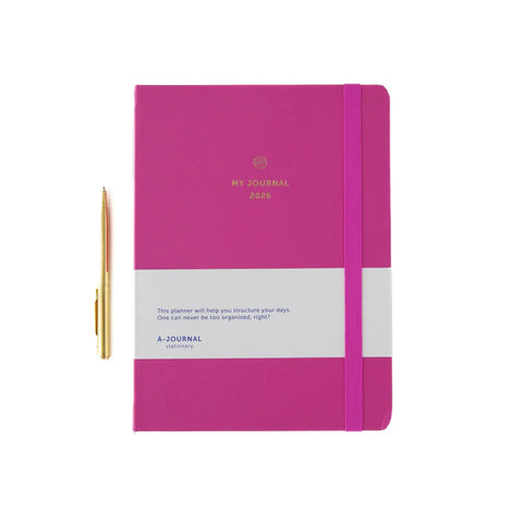 Planer “My Journal 2026" Himbeer / A-Journal