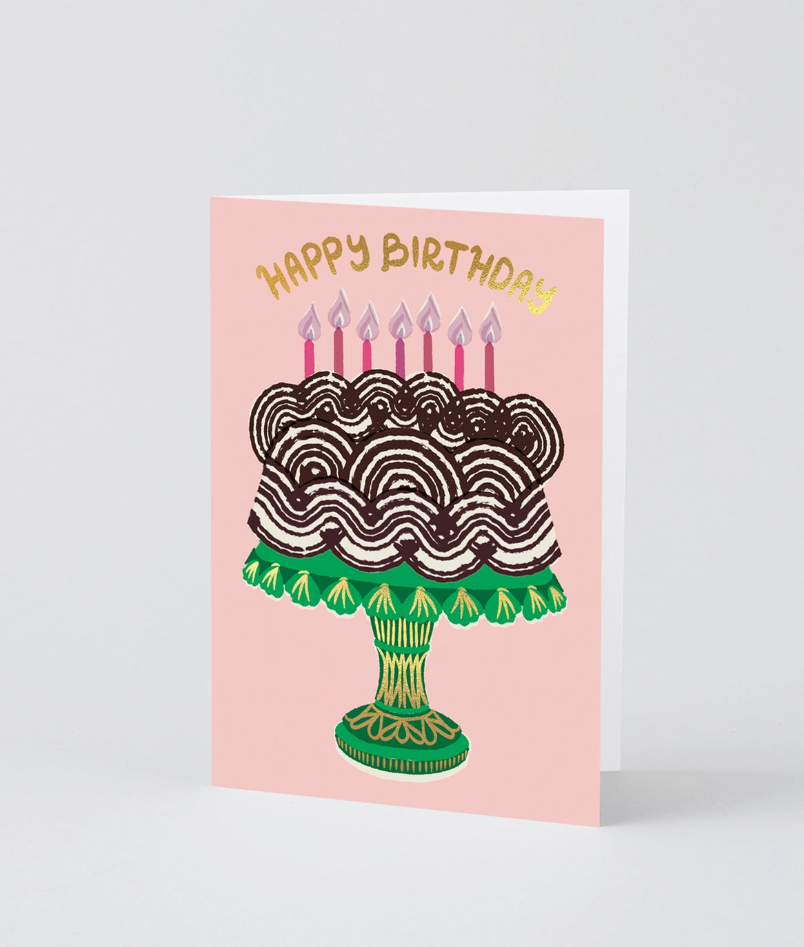 Glückwunschkarte "Happy Birthhday" / Wrap