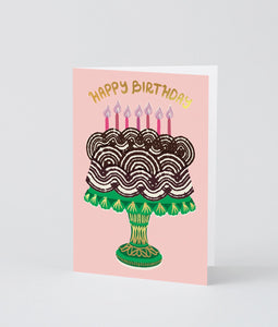 Glückwunschkarte "Happy Birthhday" / Wrap