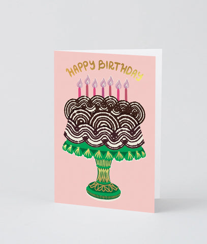 Glückwunschkarte "Happy Birthhday" / Wrap