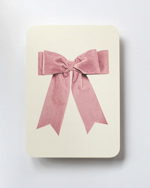 Grußkarte "Ribbon Pink" / Canonbury-Press