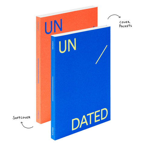 Undatierter Planer Orange / Mishmash