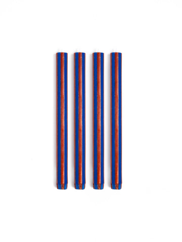 Dinnerkerze "Stripe "