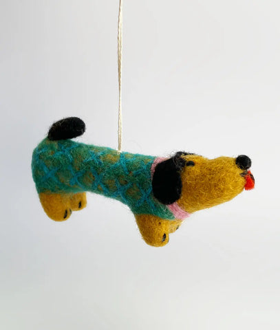 Filzanhänger "Wiener" / Wrap