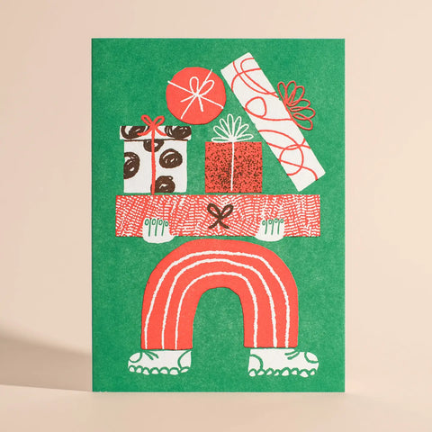 Weihnachtskarte "Presents! Presents!" / Half Pint Studio