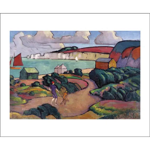 Grußkarte „Studland Bay“ / Roger Fry