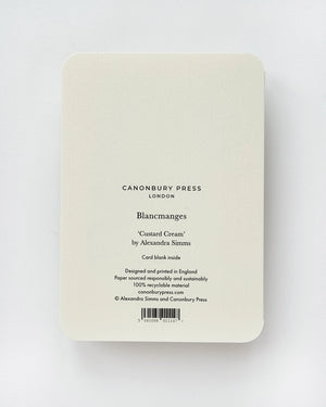 Grußkarte "Vanillepudding" / Canonbury-Press