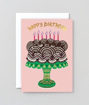 Glückwunschkarte "Happy Birthhday" / Wrap