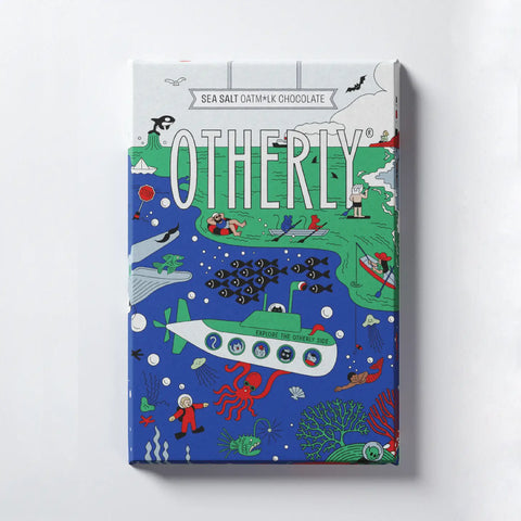 Vegane Schokolade "Sea Salt OATM*LK" 130g / Otherly