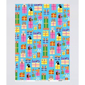 Geschenkpapier  "Birthday Animals" / Wrap