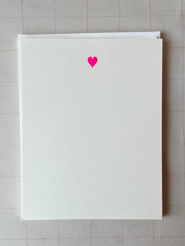 Briefpapier-Set "Tiny Heart"